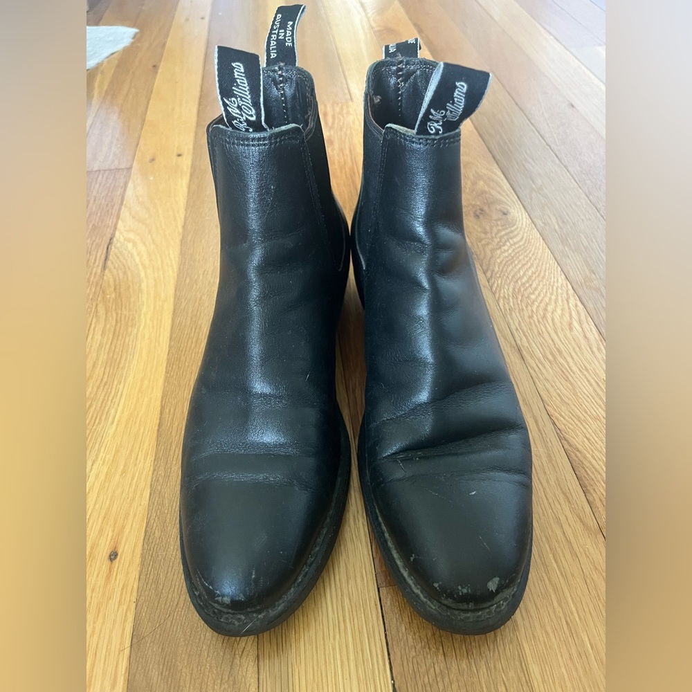R.M. Williams Sleek Black Ankle Boots